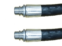 エムケーローリー用給油ホース（交換用）※金具:オス×オス (エムケーローリー ﾎｰｽ内径:25mm)