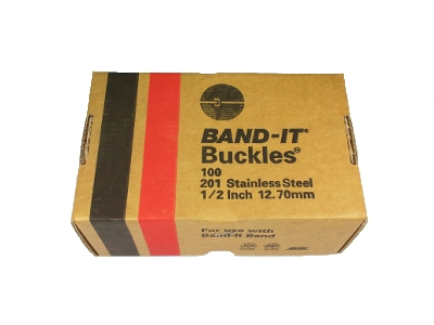 バンド・イット・バックル 1/2 100個 C-254 ―BAND-IT 純正品― バンド・イット・バックル 1/2 100個 C-254 ―BAND-IT 純正品―