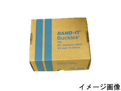 バンド・イット・バックル　3/4　100個　　C-256　 ―BAND-IT 純正品―