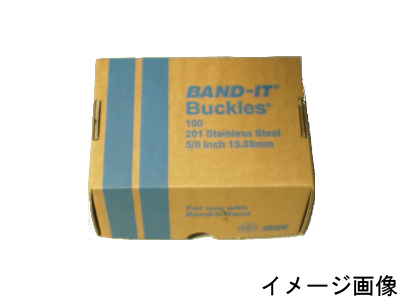 バンド・イット・バックル　5/8　100個　　C-255　 ―BAND-IT 純正品―